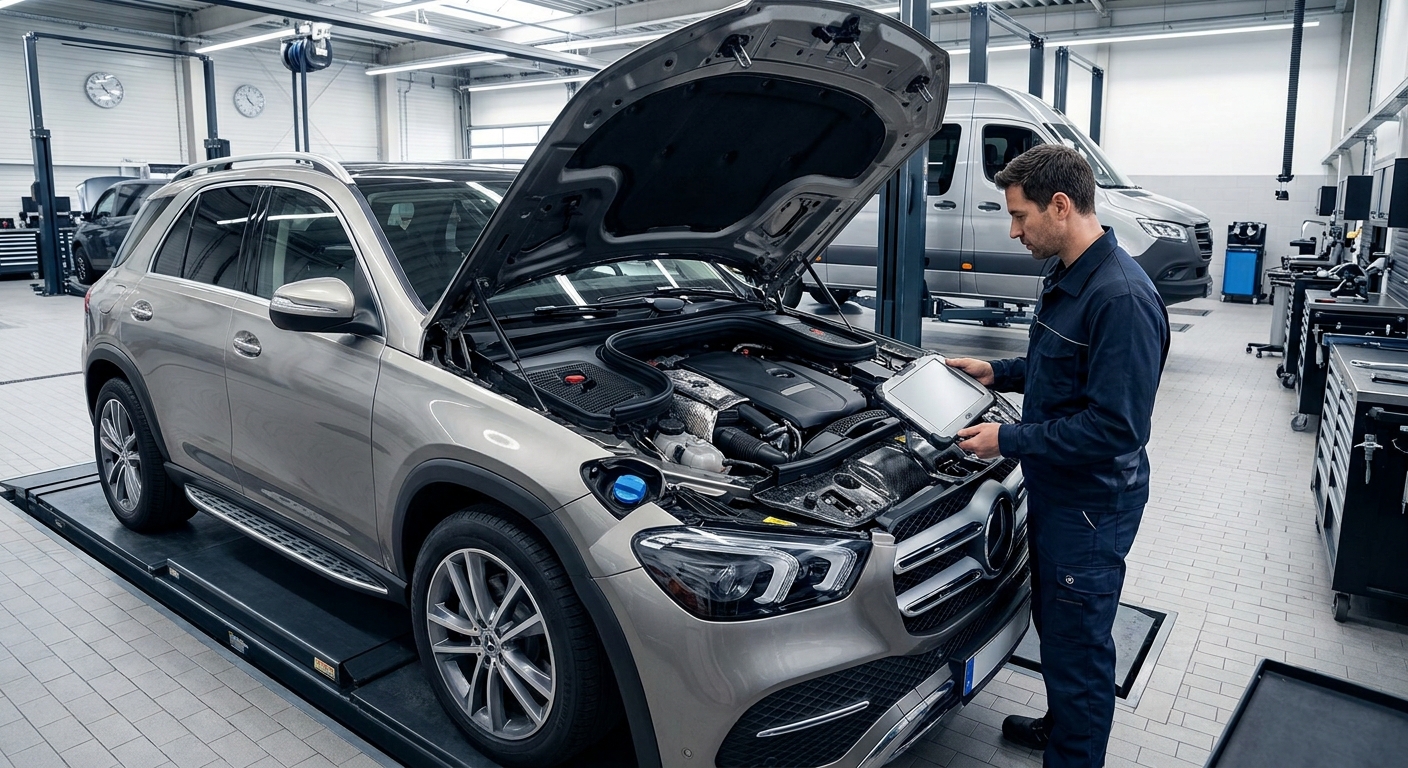 Mercedes AdBlue System Fault: Causes and Repair Options