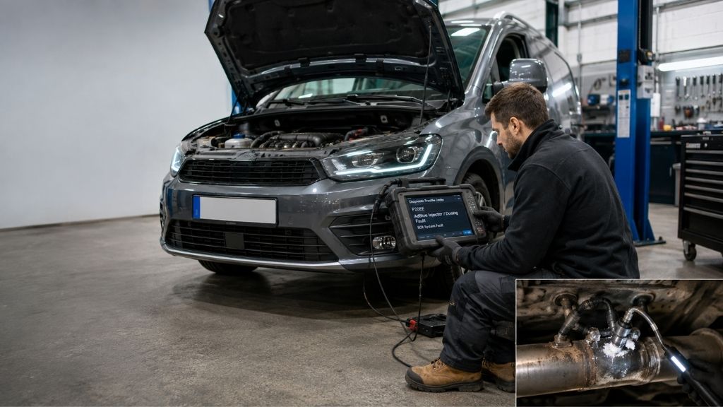 AdBlue Injector Blocked: Symptoms, Causes and Repair