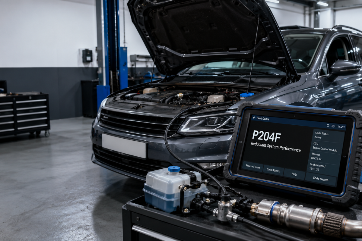 P204F AdBlue Fault Code: What It Actually Means and What to Check First